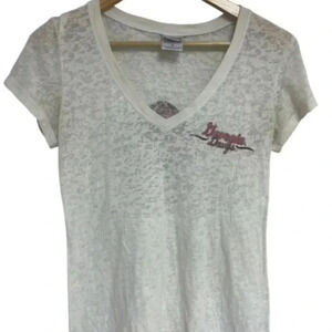 Georgia Dawgs Soffe Vintage Tee Shirt Women's Size M Football Bulldogs